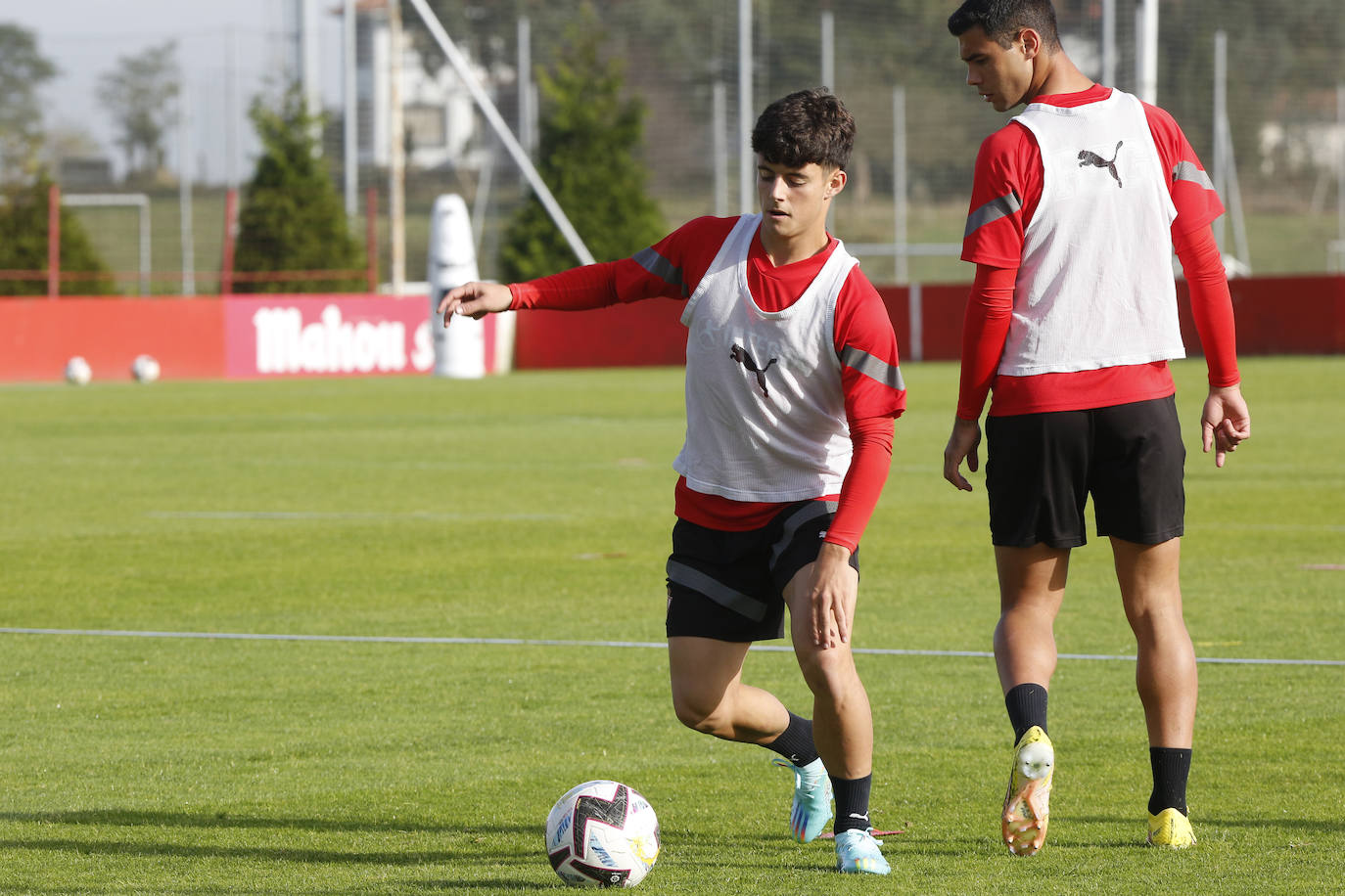 Fotos: Entrenamiento del Sporting (4-10-22)