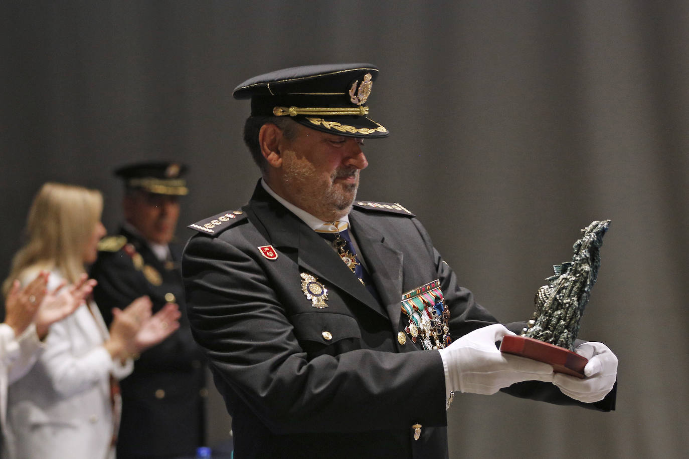 La Policía Nacional celebra el día de los Ángeles Custodios.