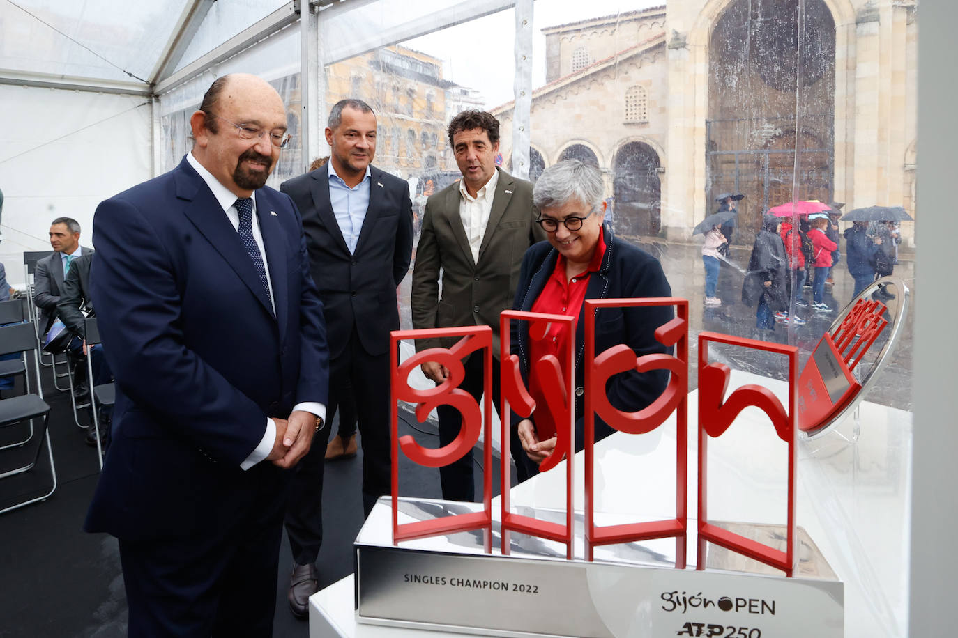 Fotos: Así ha sido la presentación oficial del Gijón Open ATP 250