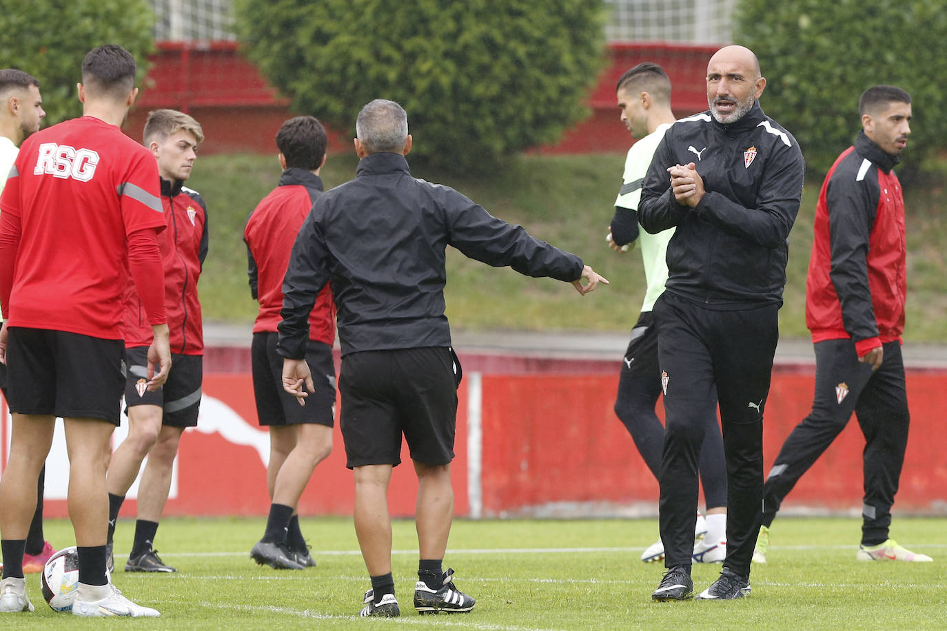 Fotos: Entrenamiento del Sporting (10/10/22)
