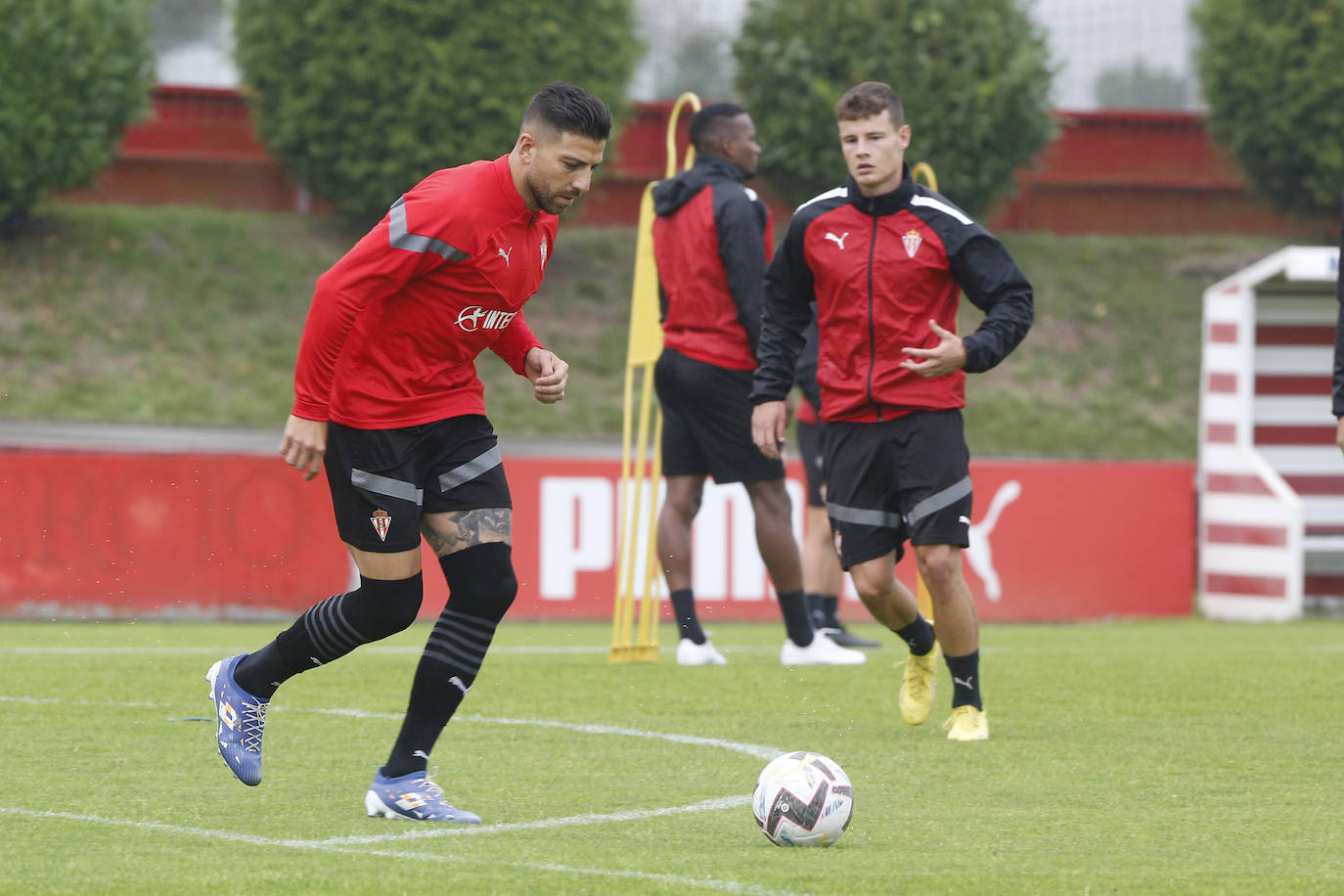Fotos: Entrenamiento del Sporting (10/10/22)