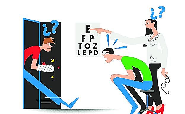 ¿Cuándo tenemos que ir a un oftalmólogo y cuándo a un óptico?