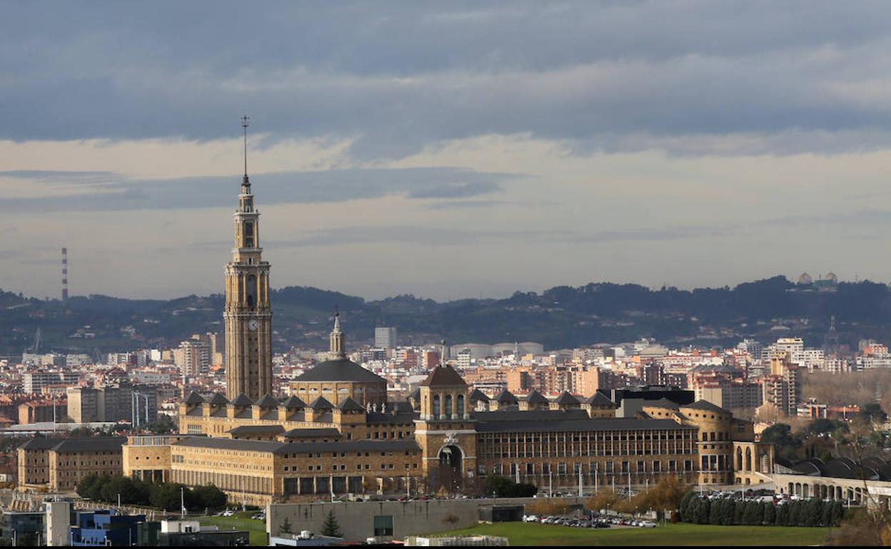 Laboral Ciudad de la Cultura, en Gijón.