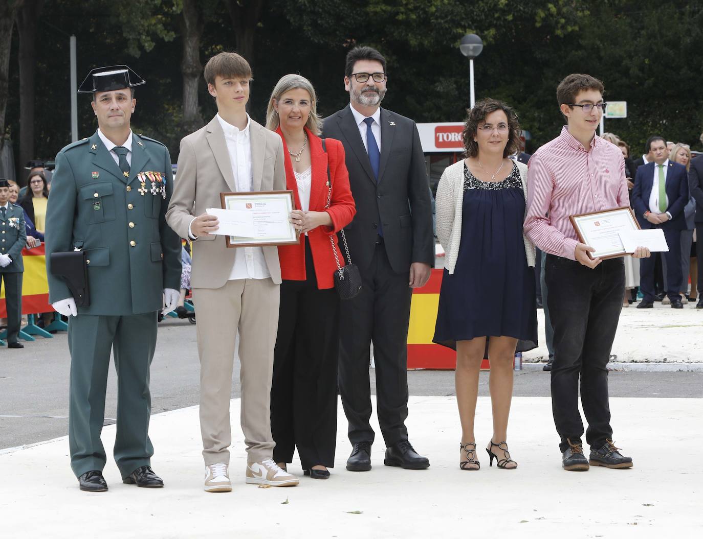 Fotos: La Guardia Civil de Gijón celebra el Pilar