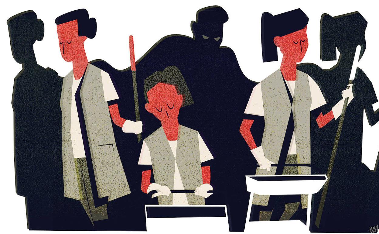 «Cuidado con ese que tiene la mano muy larga»