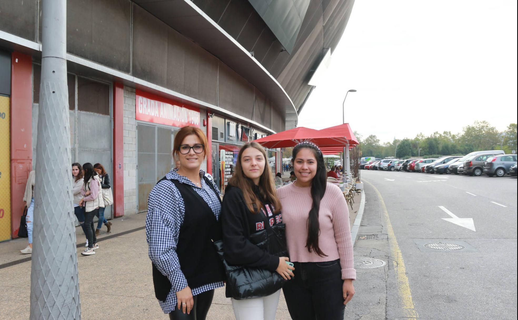 Laura Martínez Alonso, Aitana Pérez y Mailyn Martínez.