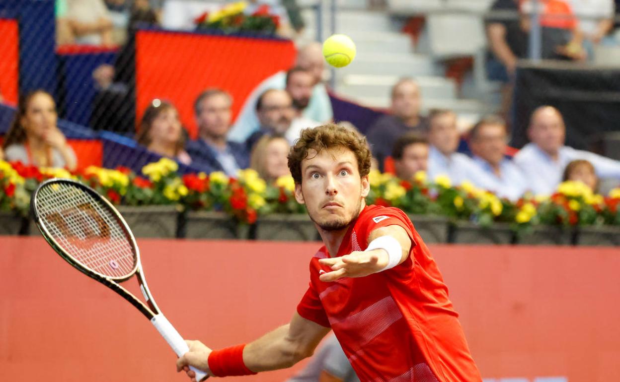 Pablo Carreño, en pleno juego.