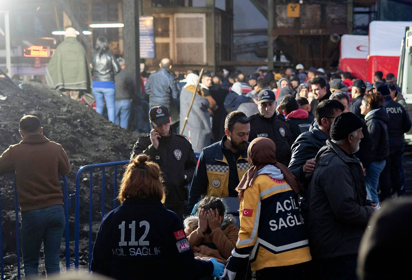 Fotos: Explosión de grisú en una mina de carbón en Turquía