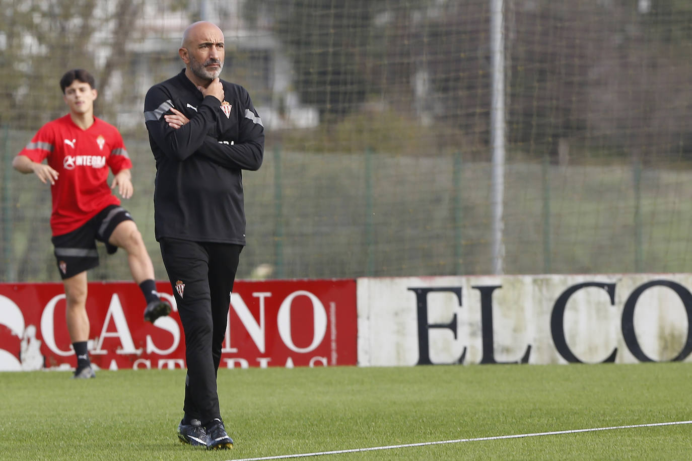 Fotos: Entrenamiento del Sporting (16-10-2022)