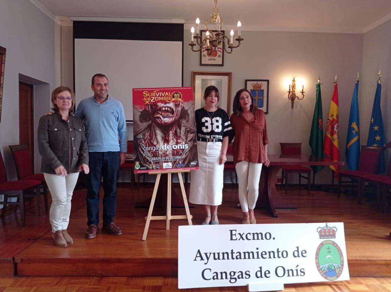 Las calles de Cangas de Onís serán el escenario del 'Survival Zombie