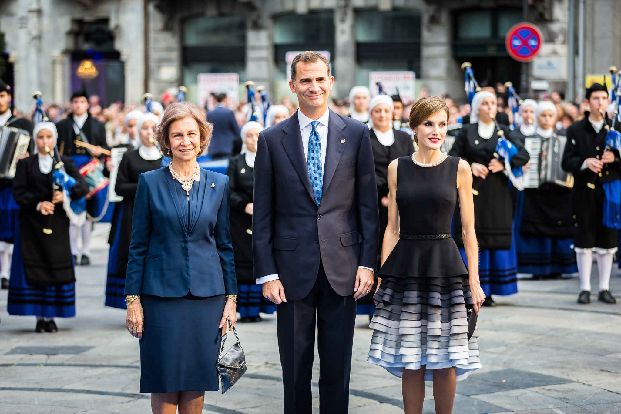 Familia Real en los Premios Princesa de Asturias 2015.