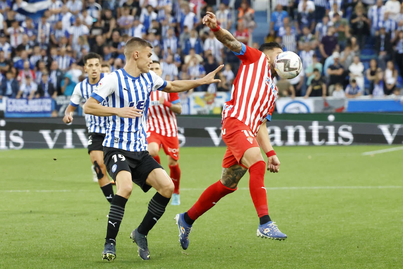 Fotos: Las mejores jugadas del Alavés - Sporting