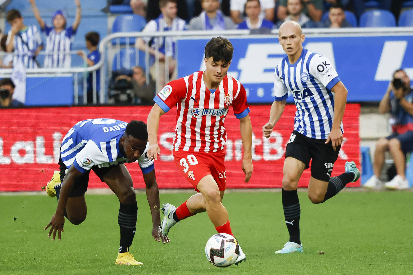 Fotos: Las mejores jugadas del Alavés - Sporting