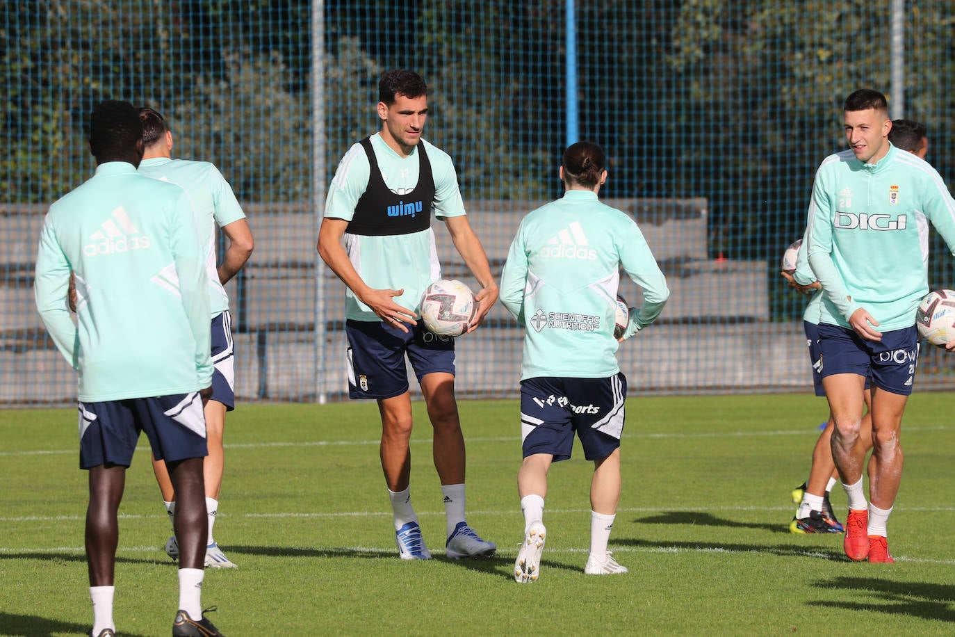 Fotos: Entrenamiento del Real Oviedo (23/10/2022)