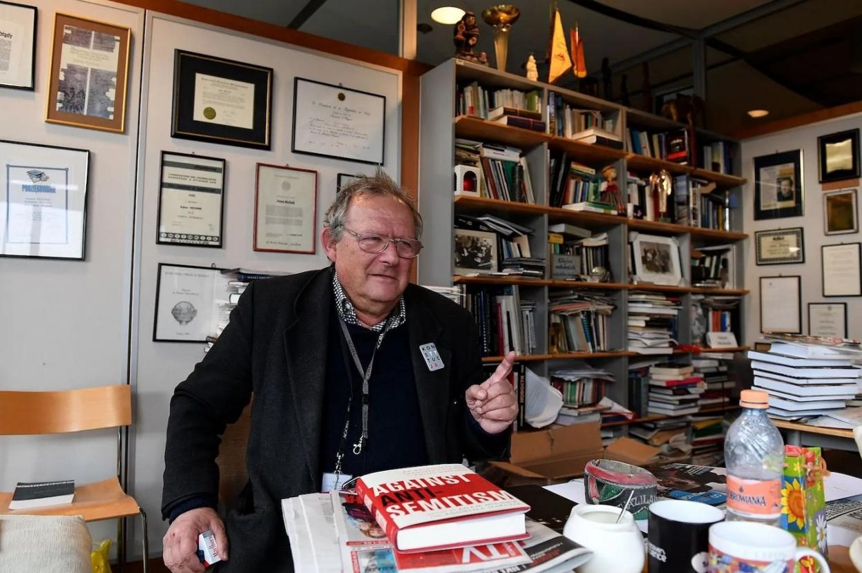 El periodista polaco Adam Michnik, Premio Princesa de Comunicación y Humanidades. 