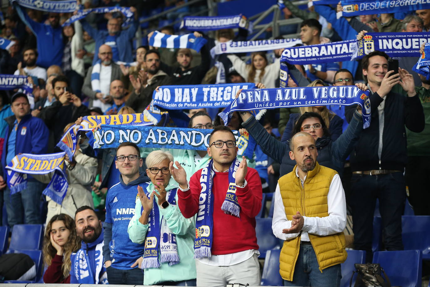 Fotos: ¿Estuviste en el Real Oviedo - Málaga? ¡Búscate!