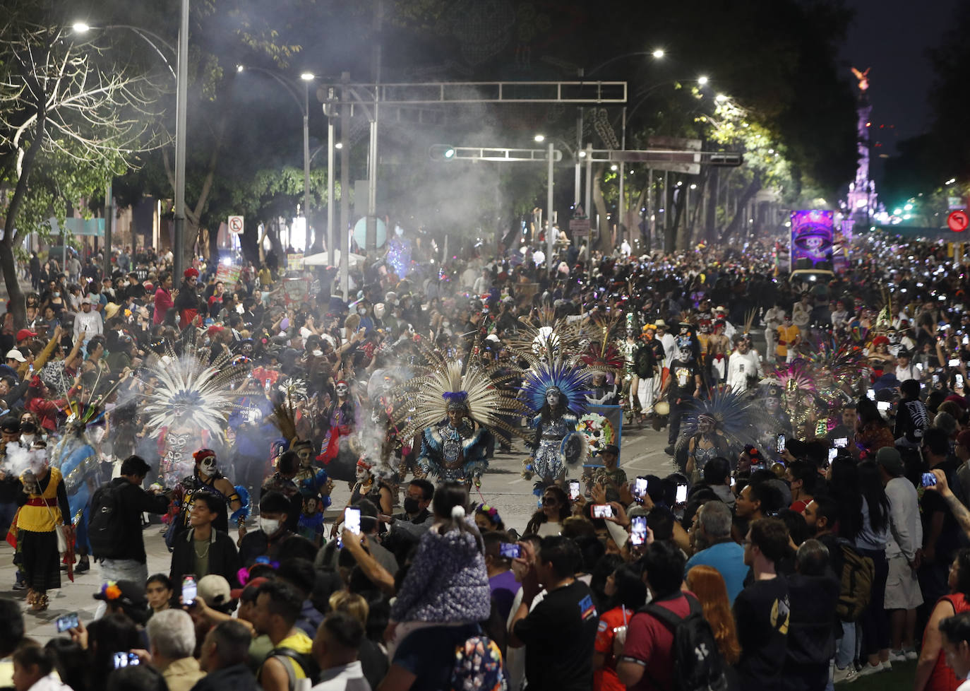 Fotos: Las espectaculares catrinas, el mayor ícono mexicano del Día de Muertos