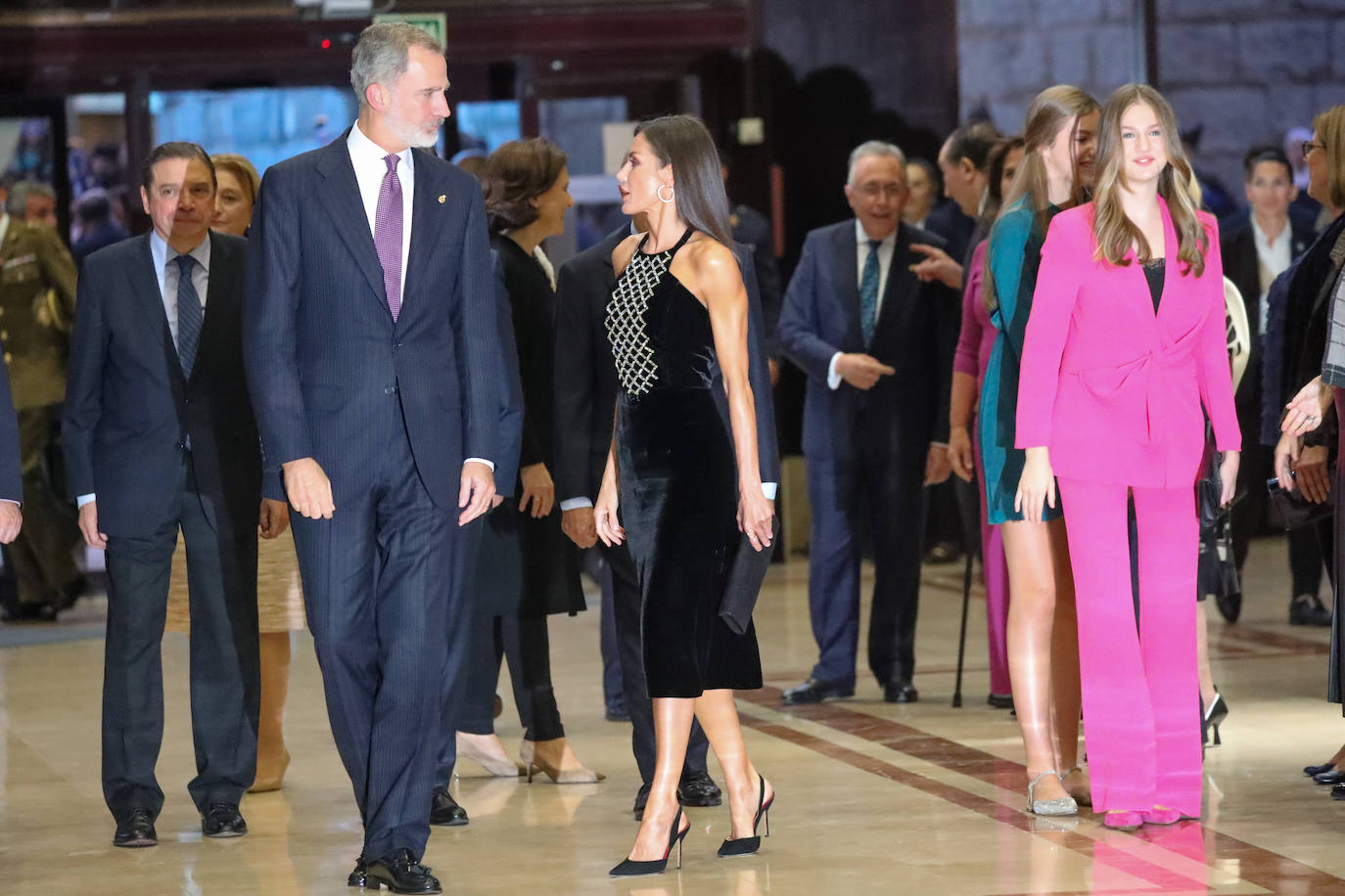 Fotos: Los estilismos de la Familia Real que conquistan Asturias