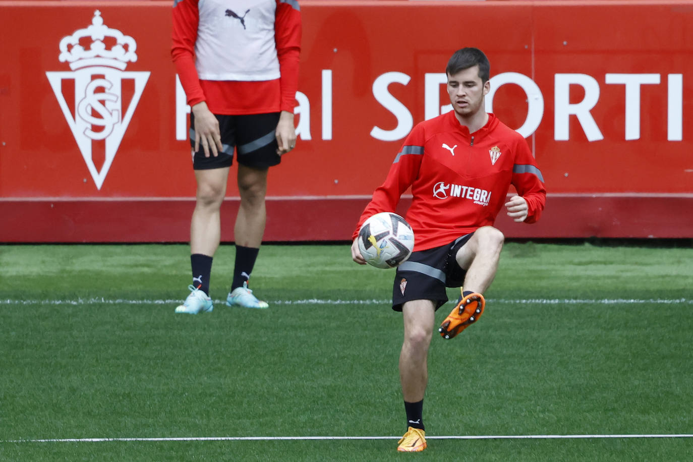 Fotos: Entrenamiento del Sporting (28/10/2022)