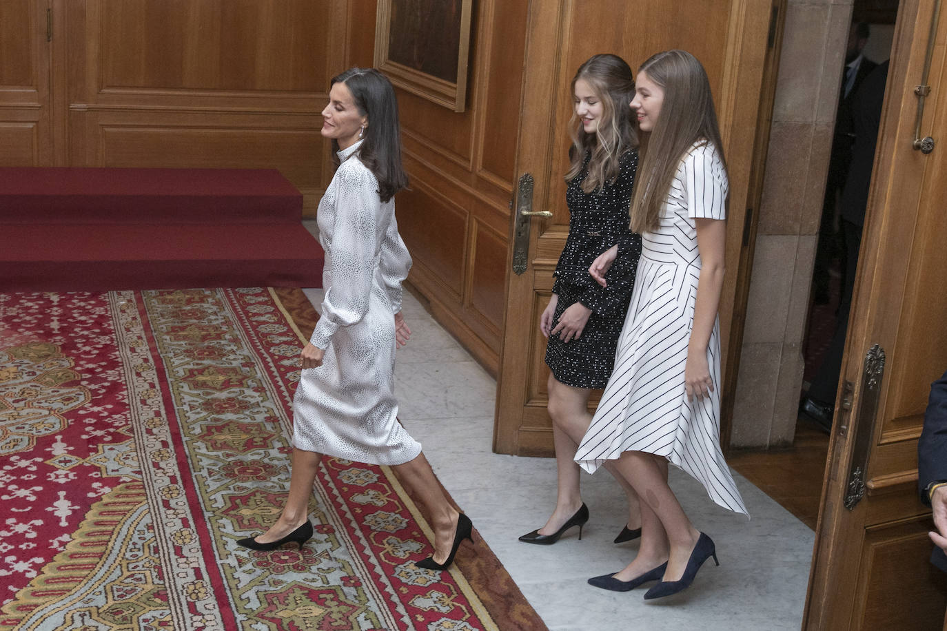 Fotos: Los estilismos de la Familia Real que conquistan Asturias