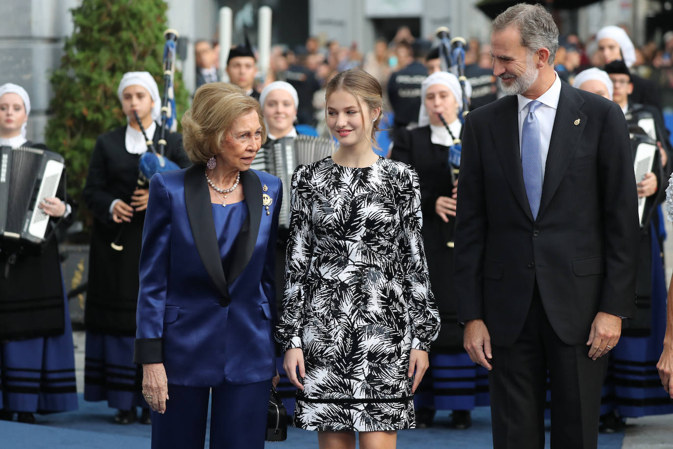 Fotos: Los estilismos de la Familia Real que conquistan Asturias