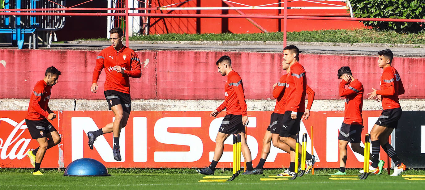 Fotos: Entrenamiento del Sporting (01/11/2022)