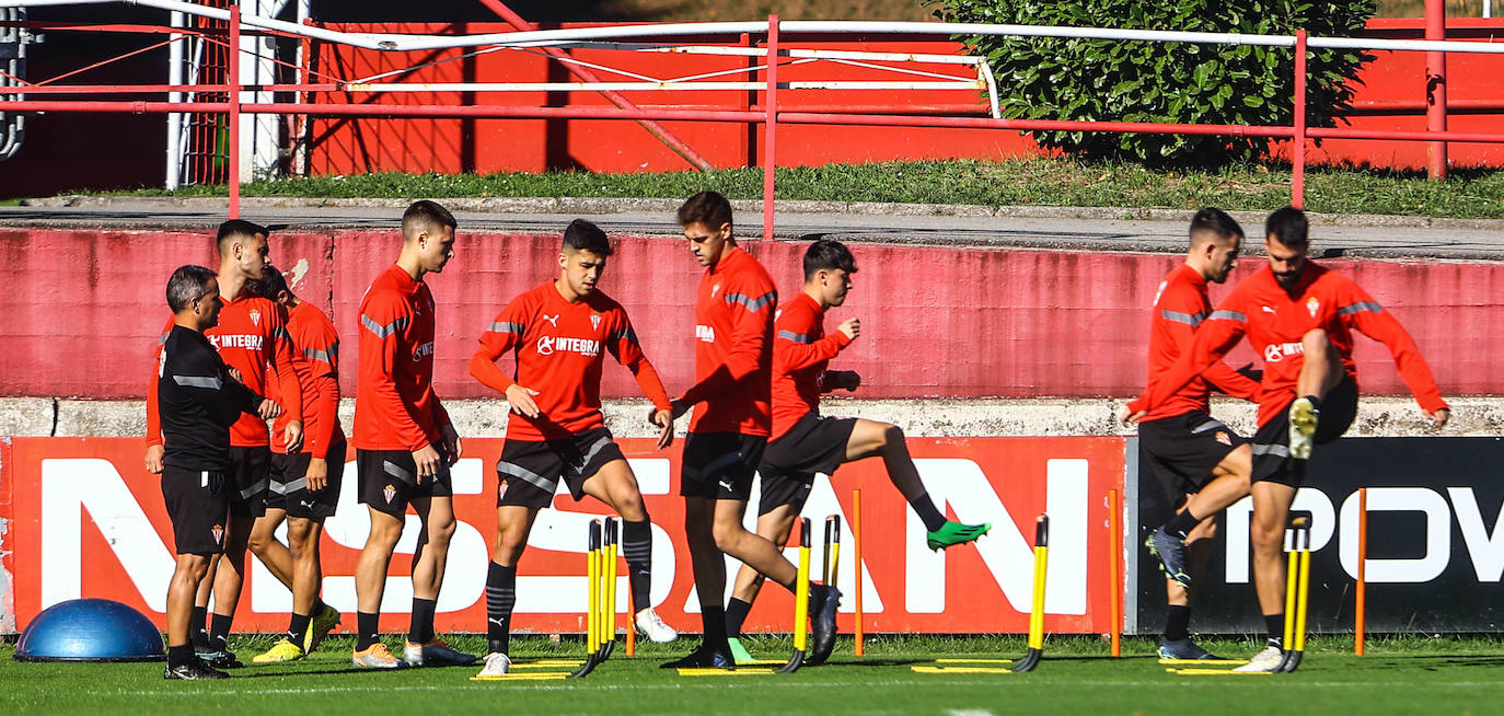 Fotos: Entrenamiento del Sporting (01/11/2022)