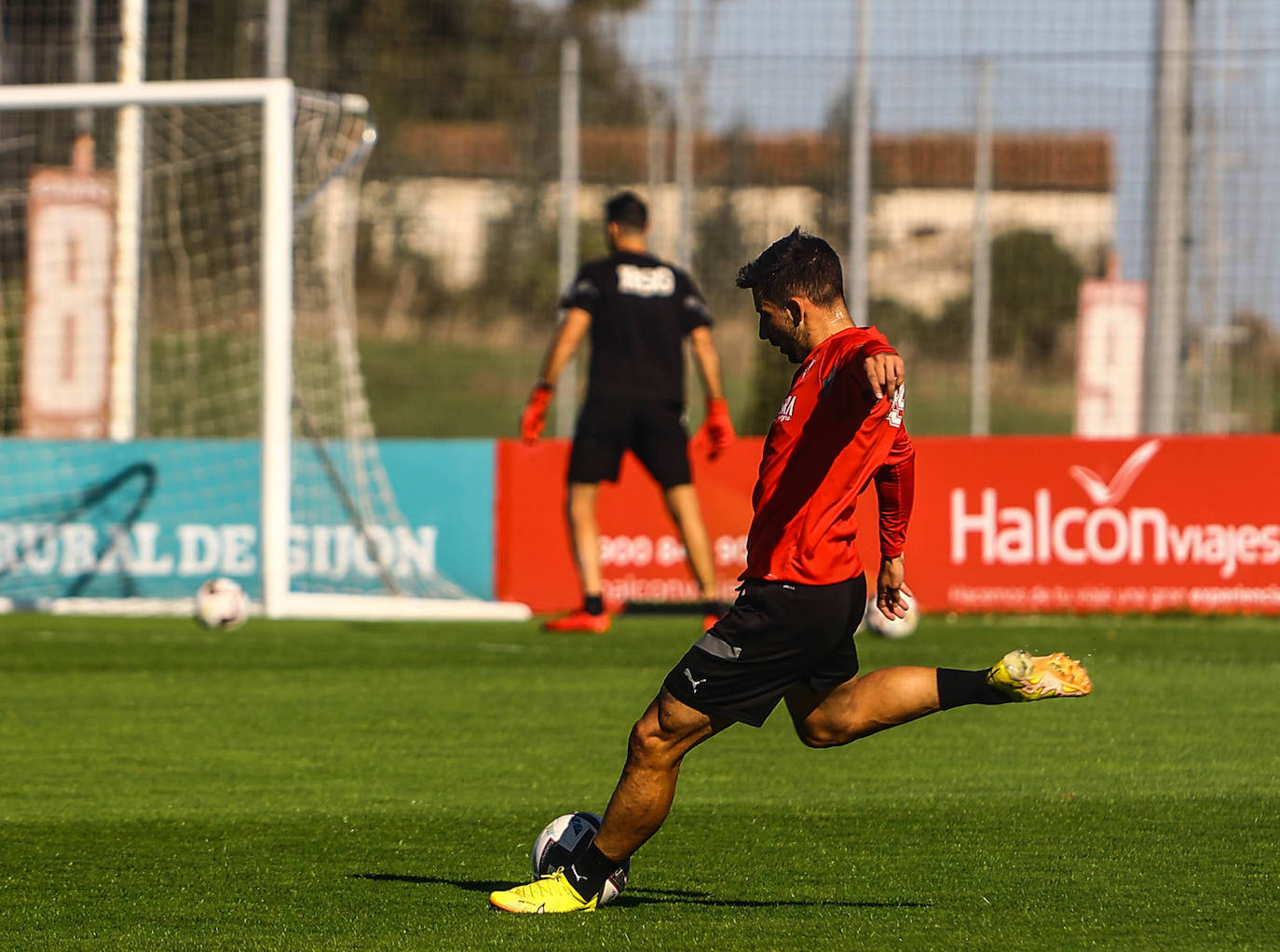 Fotos: Entrenamiento del Sporting (01/11/2022)