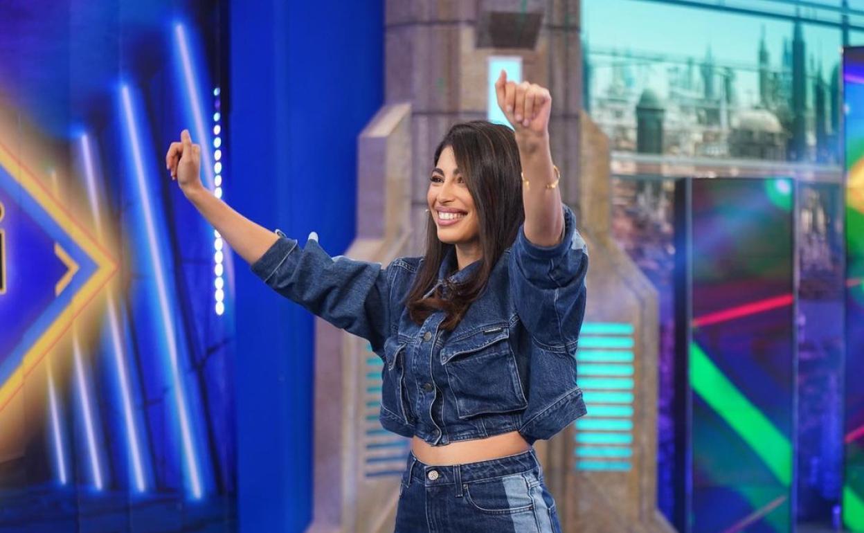 Mina El Hammani visita 'El Hormiguero 3.0'. 