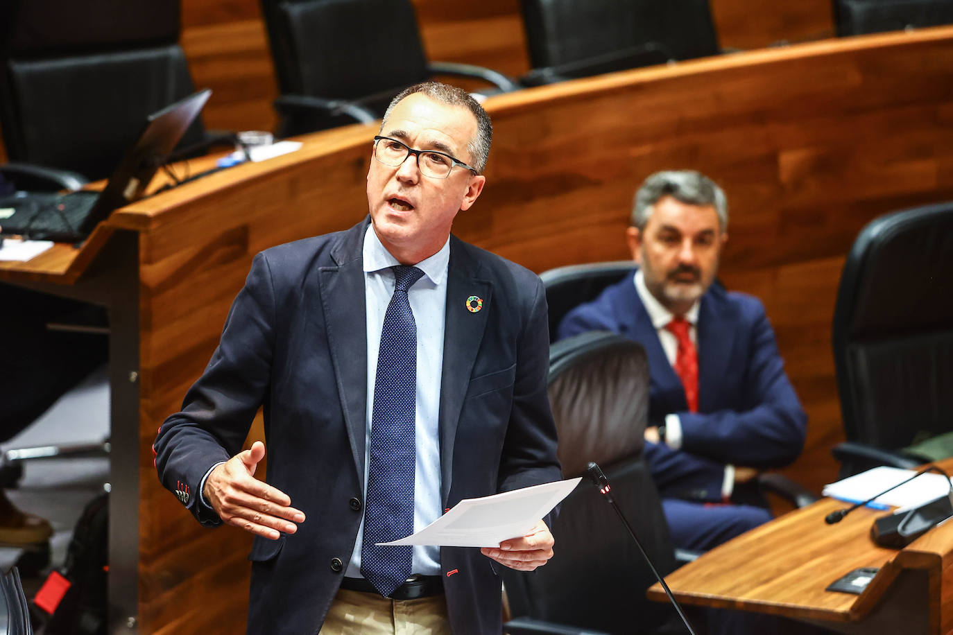 El consejero de Salud, Pablo Fernández Muñiz. 