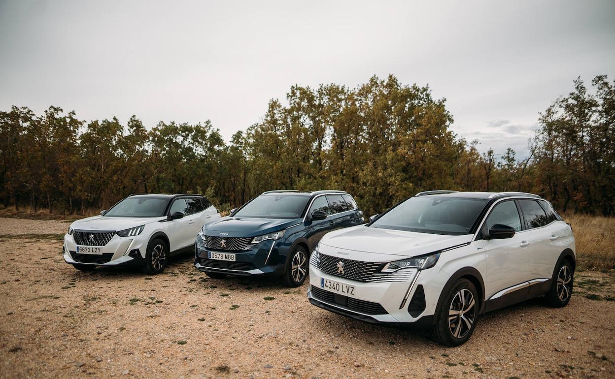 La oferta SUV de Peugeot está integrada por el 2008, el 3008 y 5008. 