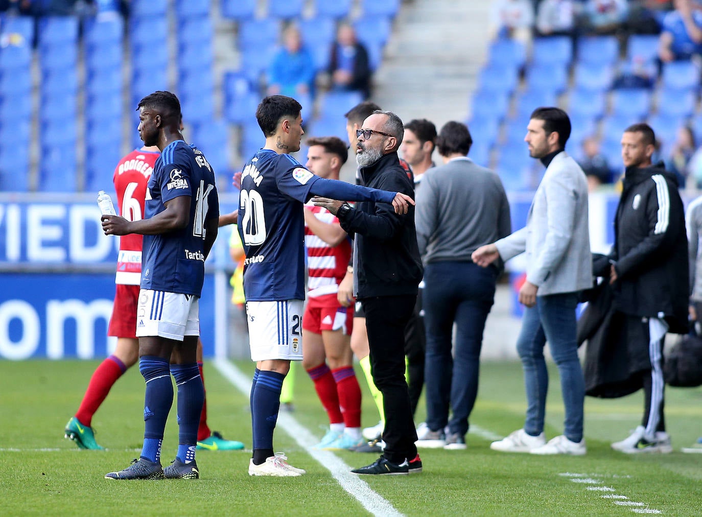 Fotos: Las mejores jugadas del Real Oviedo - Granada