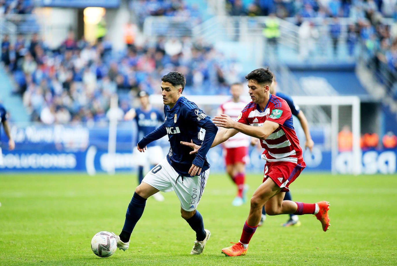 Fotos: Las mejores jugadas del Real Oviedo - Granada