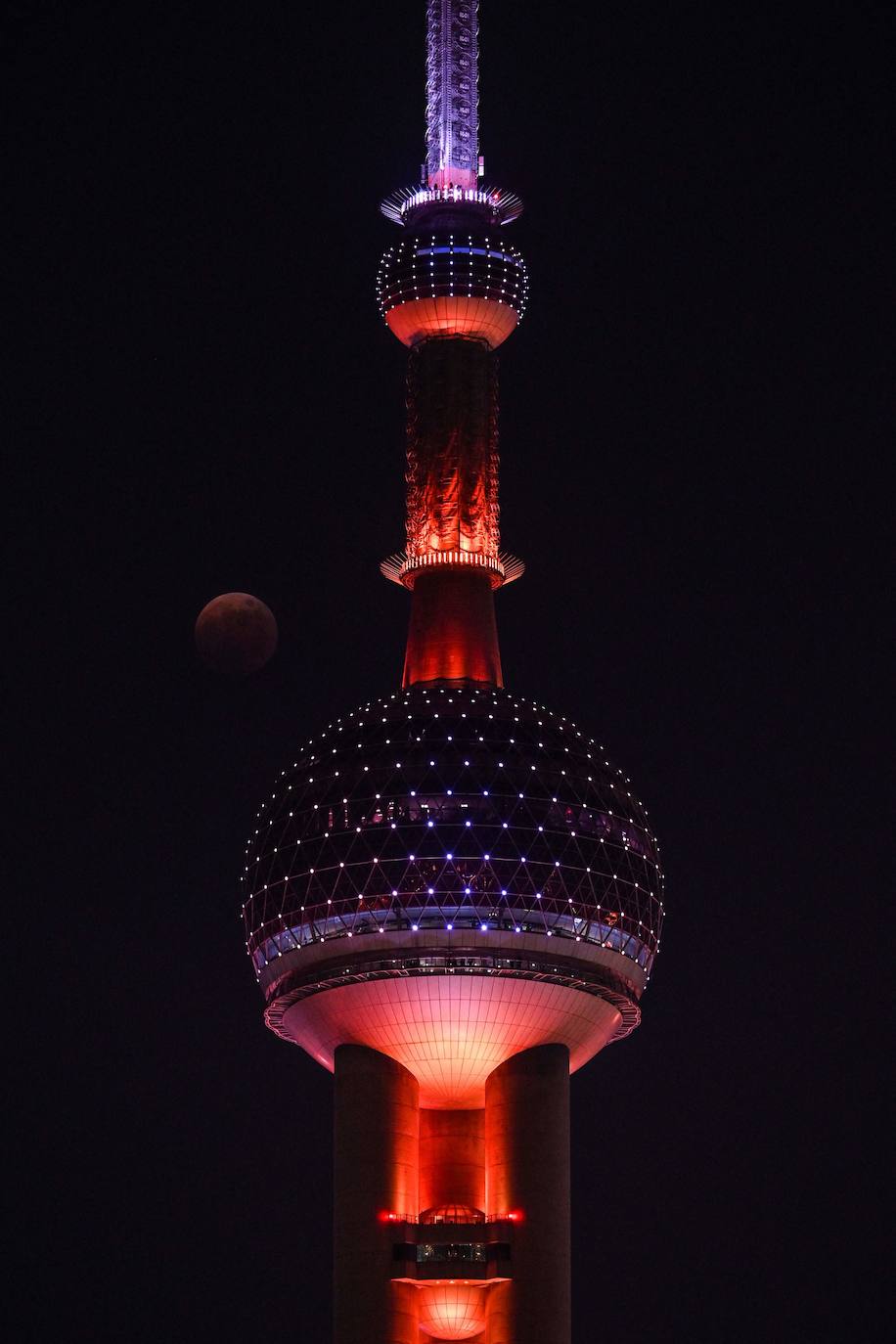 Fotos: Así se vio la &#039;luna de sangre&#039; en el mundo