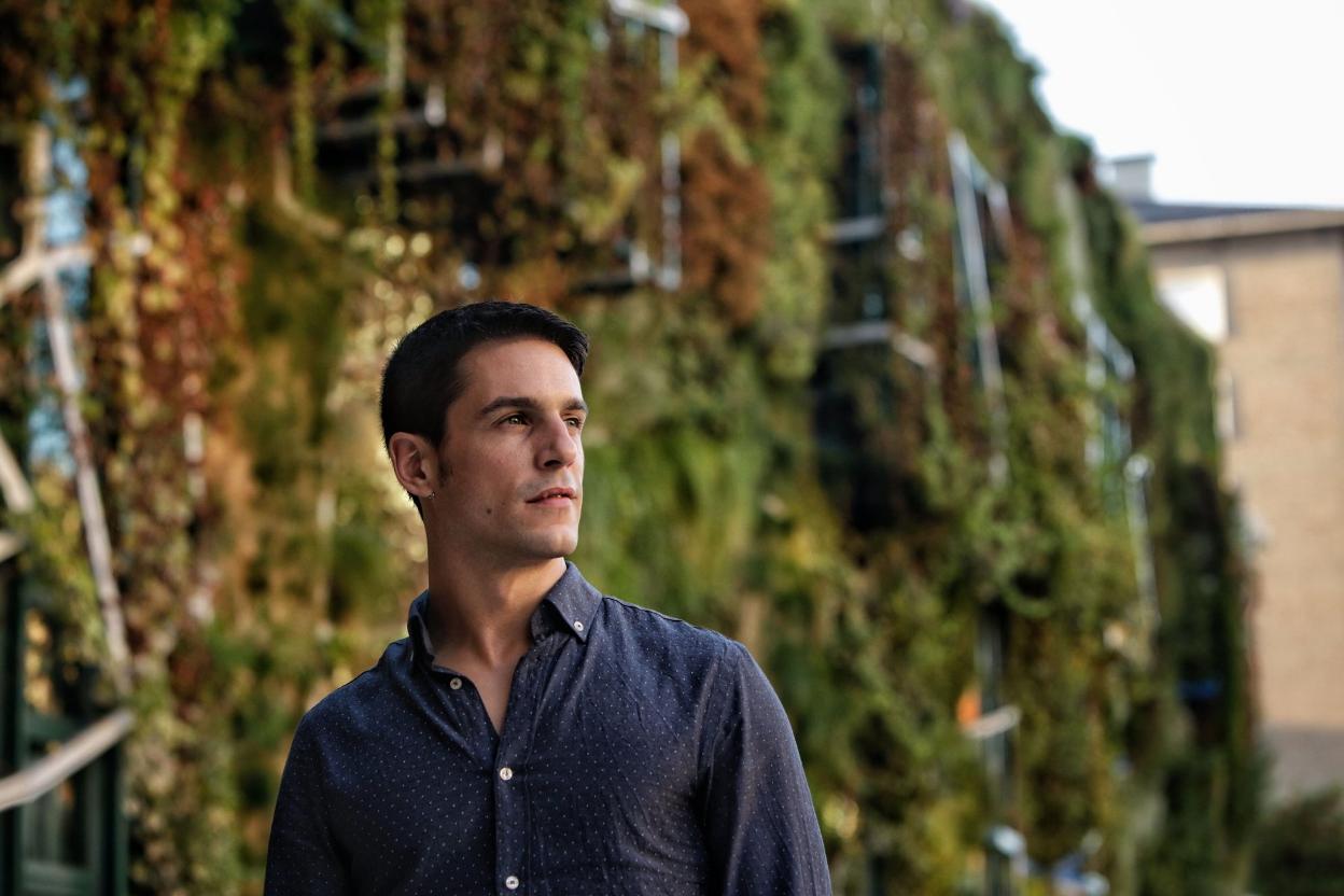 Alejo Sauras, que interpreta a Edipo. 