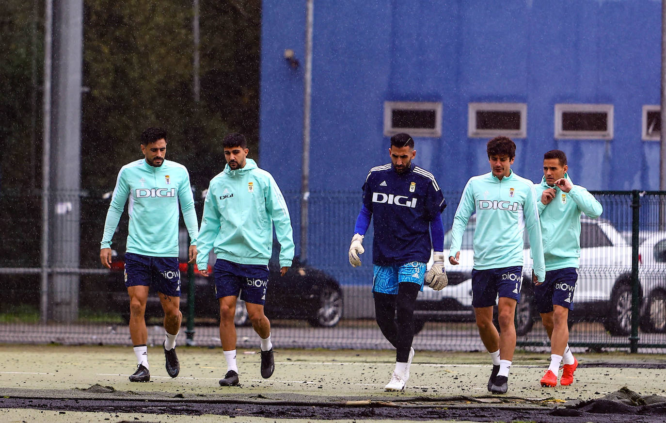 Fotos: Entrenamiento del Real Oviedo (15/11/2022)