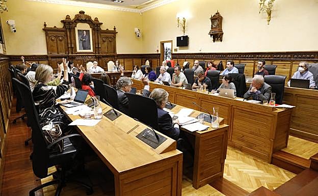 En directo: Pleno del Ayuntamiento de Gijón