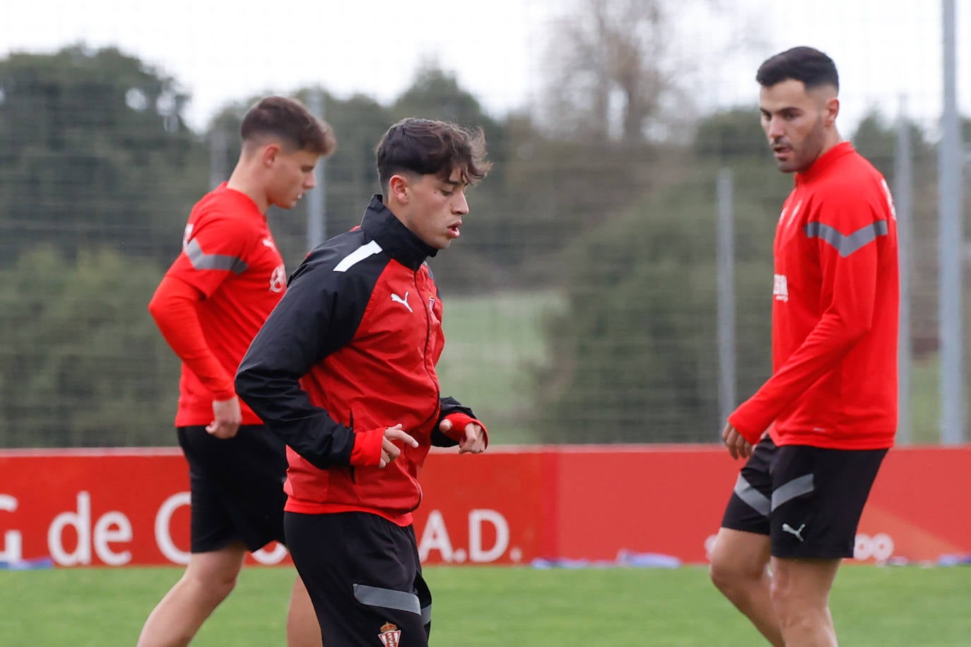 Fotos: Entrenamiento del Sporting (22/11/2022)