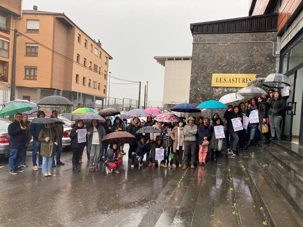 Fotos: Los profesores asturianos protestan por la aplicación de la LOMLOE