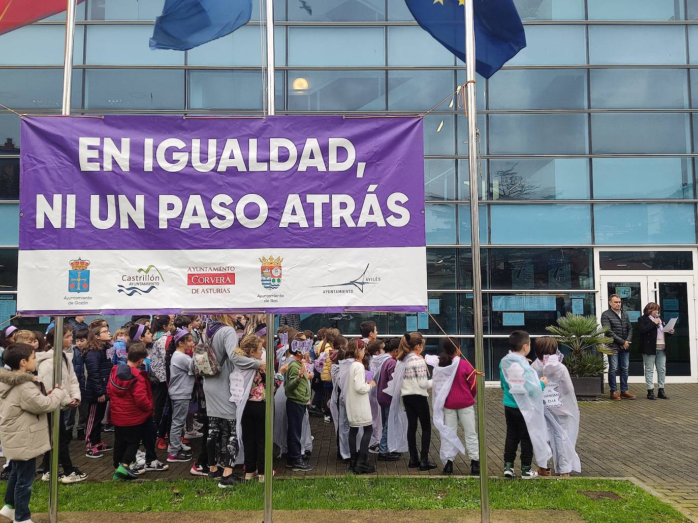 Fotos: Asturias se viste de morado contra la violencia de género