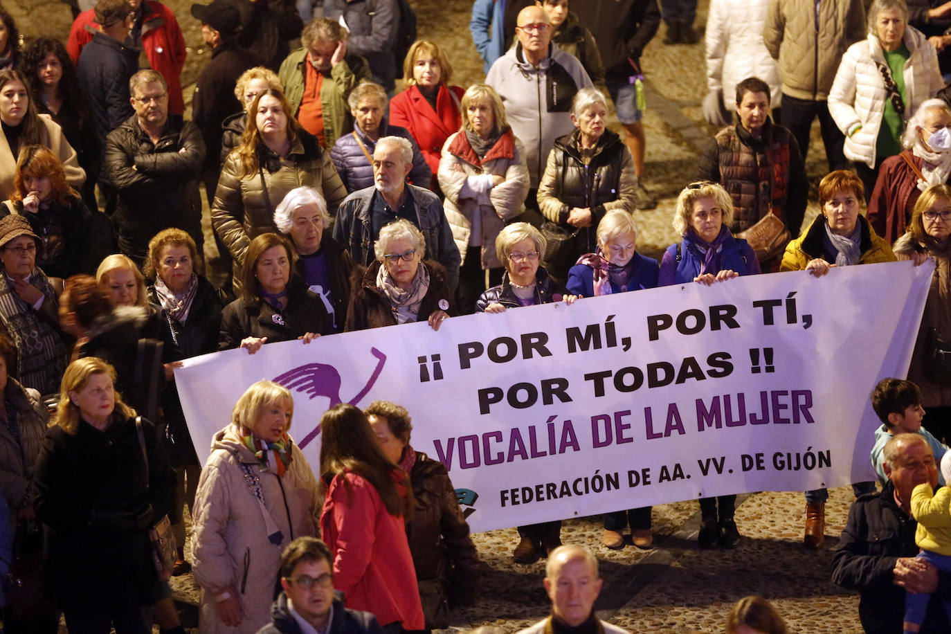 Fotos: Grito unánime en Gijón contra la violencia machista