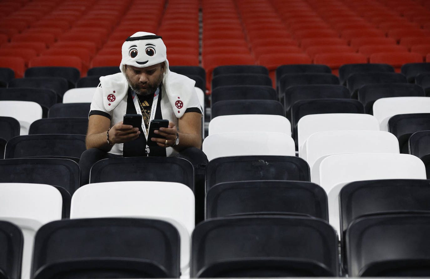 El duelo entre las aficiones