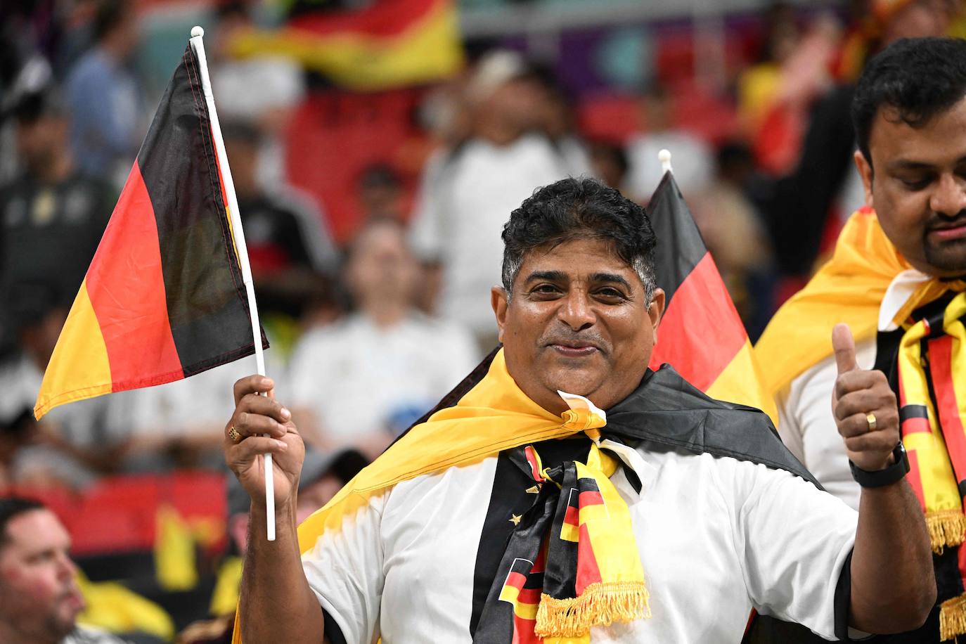 El duelo entre las aficiones