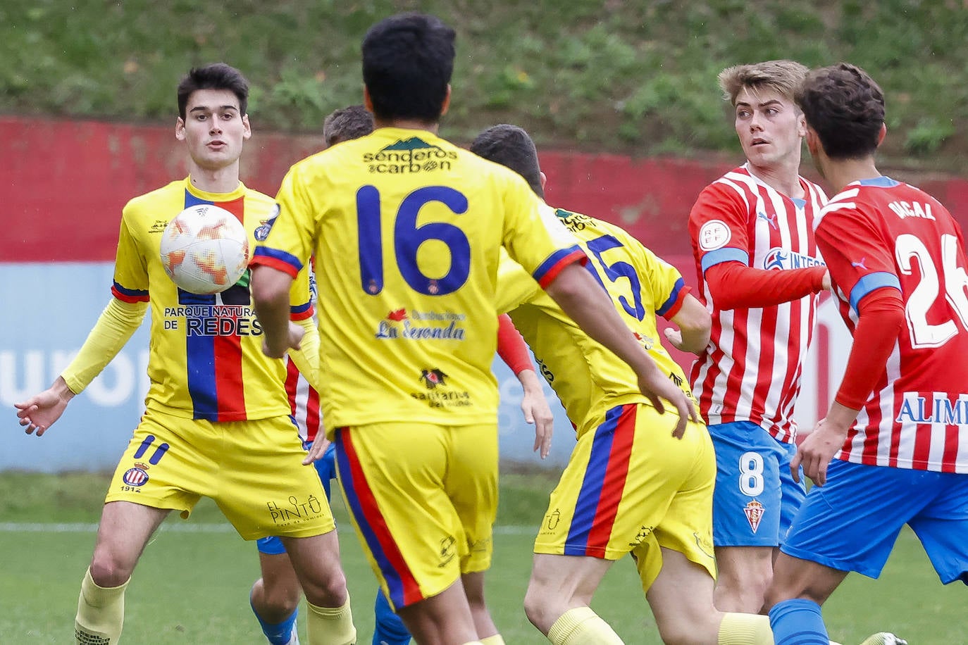 Fotos: Las mejores jugadas del Sporting B - Titánico