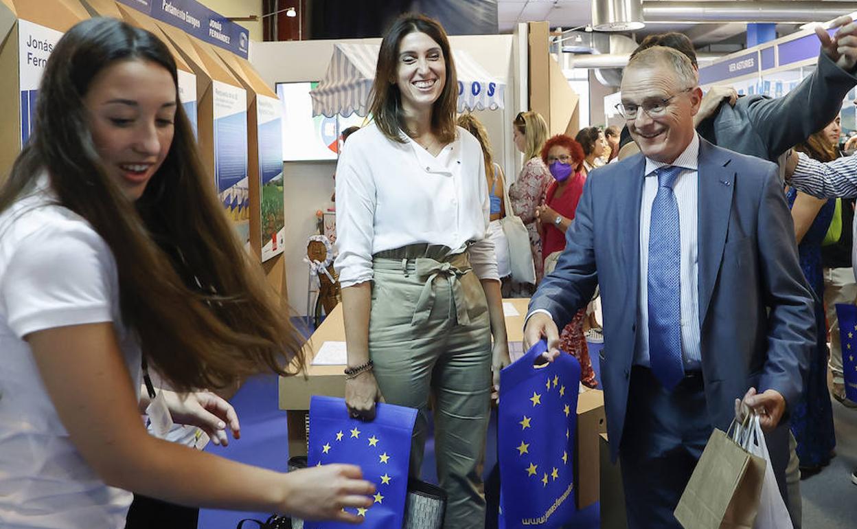 Diego Canga este año en el Día de Europa de la Feria Internacional de Muestras, celebrada en Gijón.