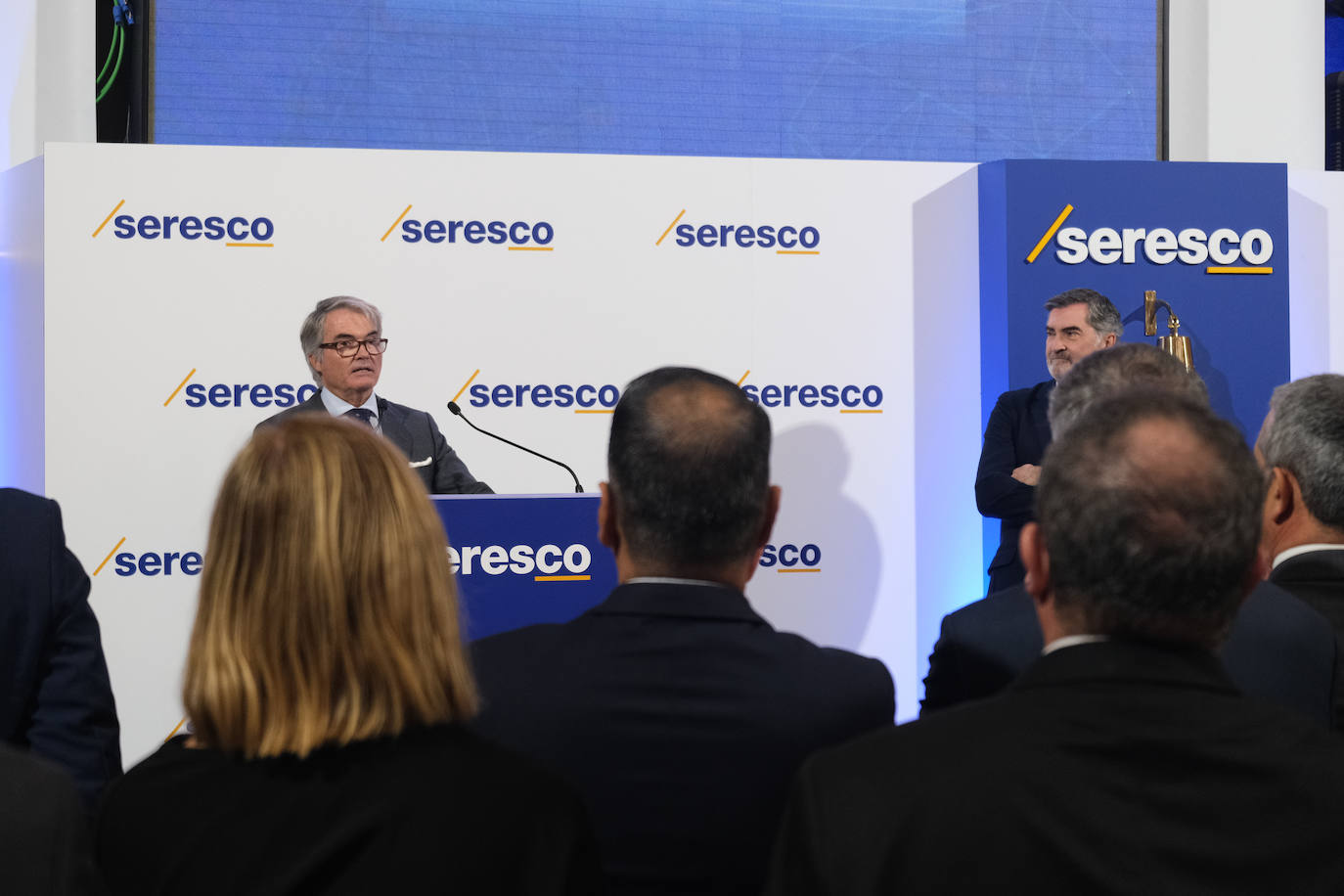 Fotos: Seresco se estrena en Bolsa