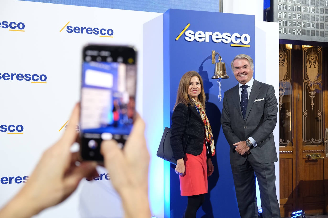 Fotos: Seresco se estrena en Bolsa