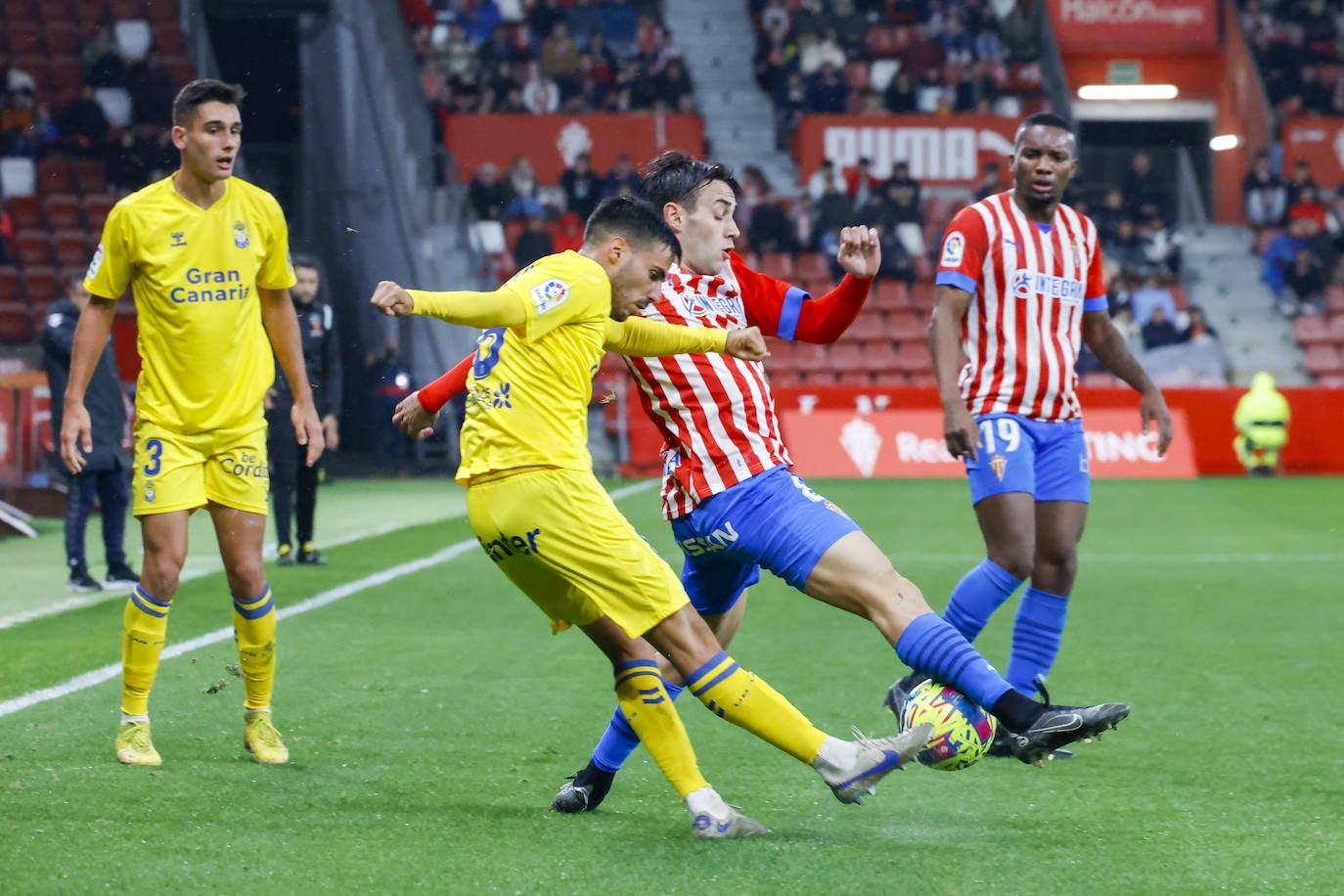 Fotos: Las mejores jugadas del Sporting - Las Palmas