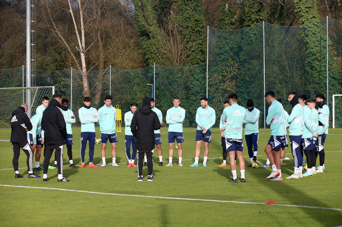 Fotos: Entrenamiento del Real Oviedo (03/12/2022)