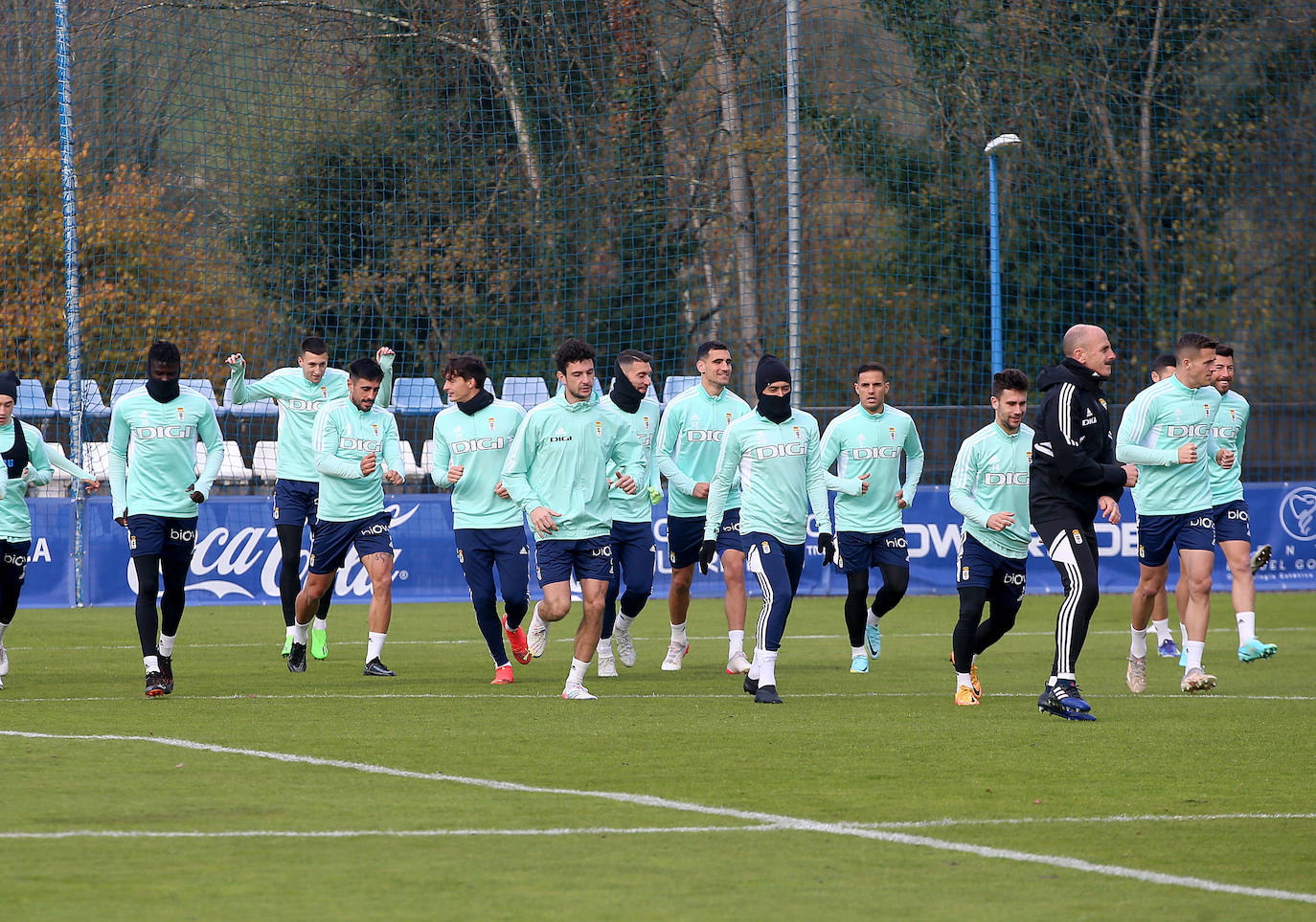 Fotos: Entrenamiento del Real Oviedo (03/12/2022)